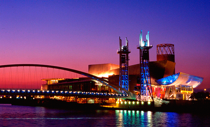 Northern Lights, a two-day event held at The Lowry in Salford Quays, Manchester