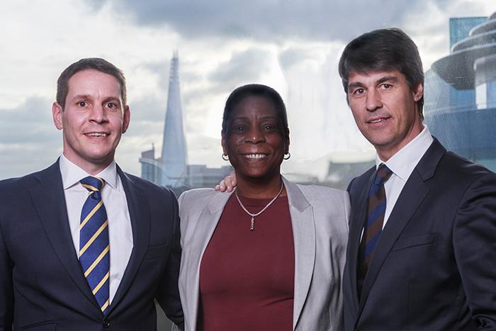 (l to r) Steve Hawkins, managing director, Xeretec; Ursula Burns, Chairman and Chief Executive Officer, Xerox Corporation; and Diego Hervas, President of Xerox’s European Channels Group
