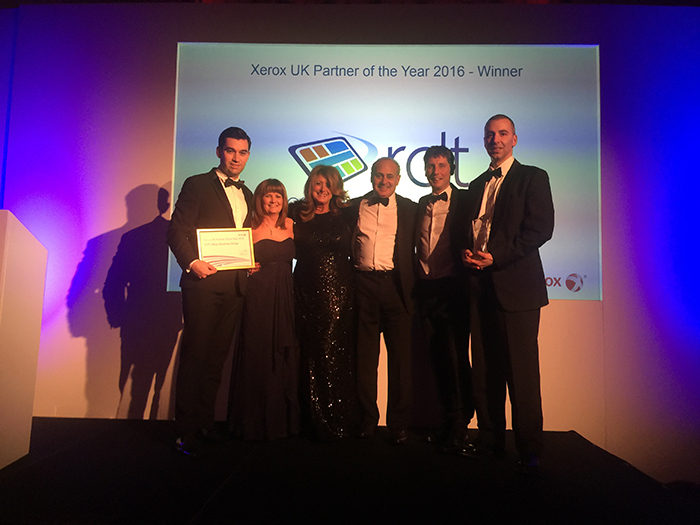 The company also won the Xerox UK Platinum Partner of the Year 2016 award, which recognises the top partner within Xerox’s highest tier of mono-branded partners.