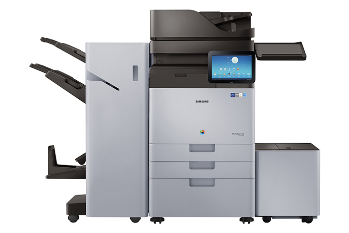 To reduce duplicate or unnecessary printing, users can view all print jobs on the Android-based Smart UX MFP display.