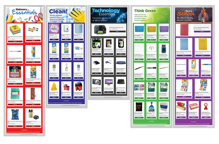 It offers a choice of pre-designed banners and templates for personalisation