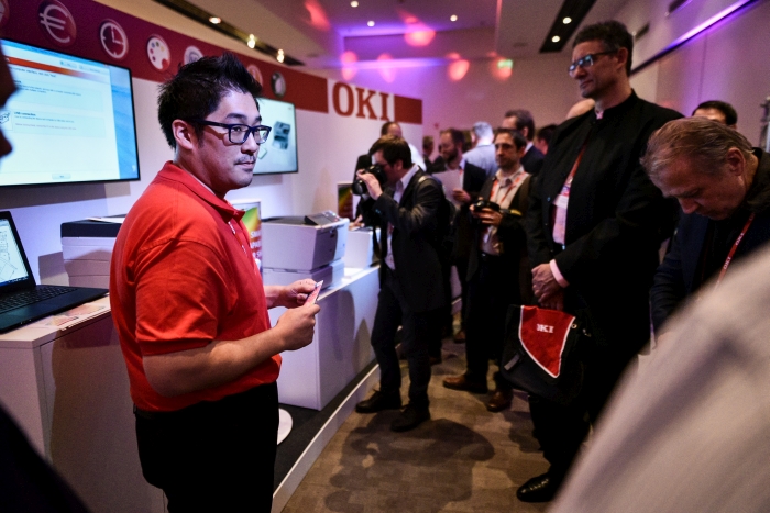 OKI's Smart Colour Solutions launch event