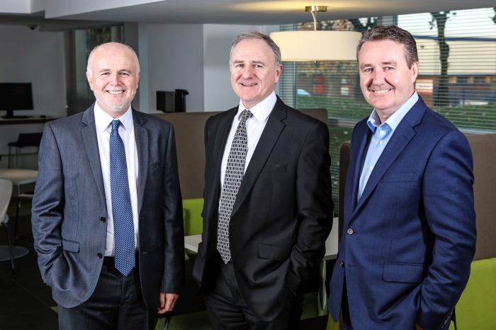 (l-r) Andy, Simon and Mark Penketh