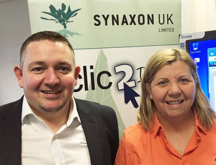 l - Nathan Addison, Cloud Business Development Manager, Synaxon Lisa Winstanley, Marketing Manager