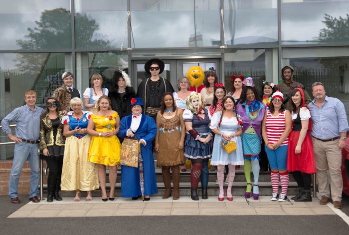 Midshire Midlands staff dressing up