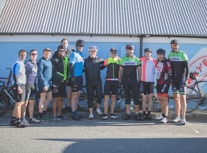 Exertis annual charity cycle ride
