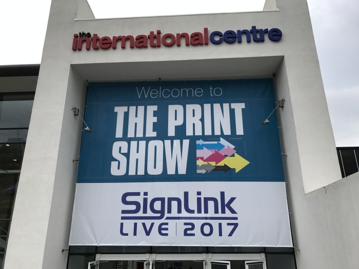 Signage for The Print Show