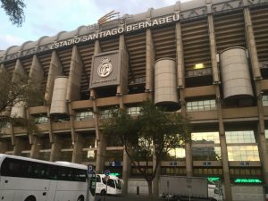 The Santiago Bernabeu Stadium