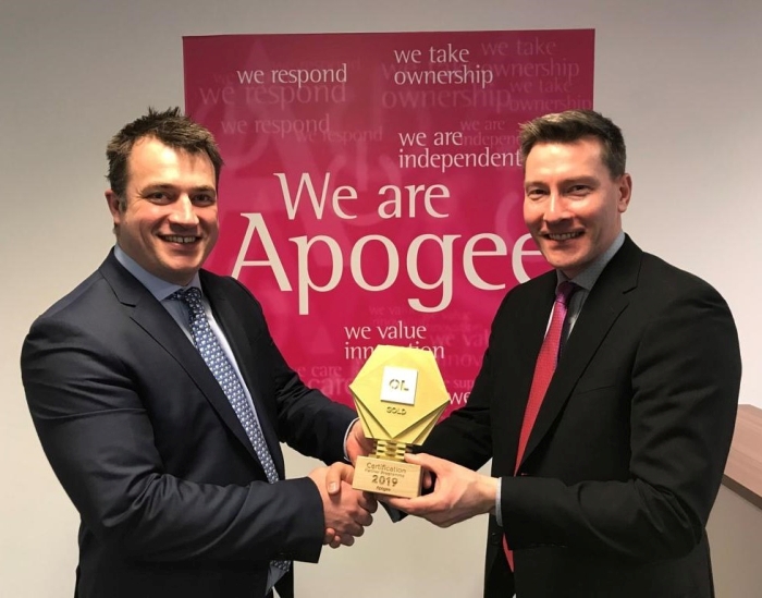 Gold award