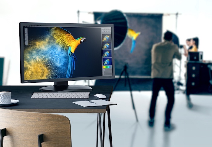 New NEC display
