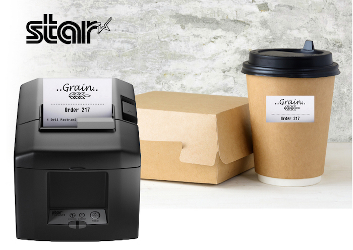 New thermal linerless label printer