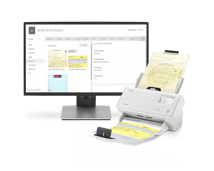 Alaris AX INfuse Scanner product photography, BPO, Service Bureau